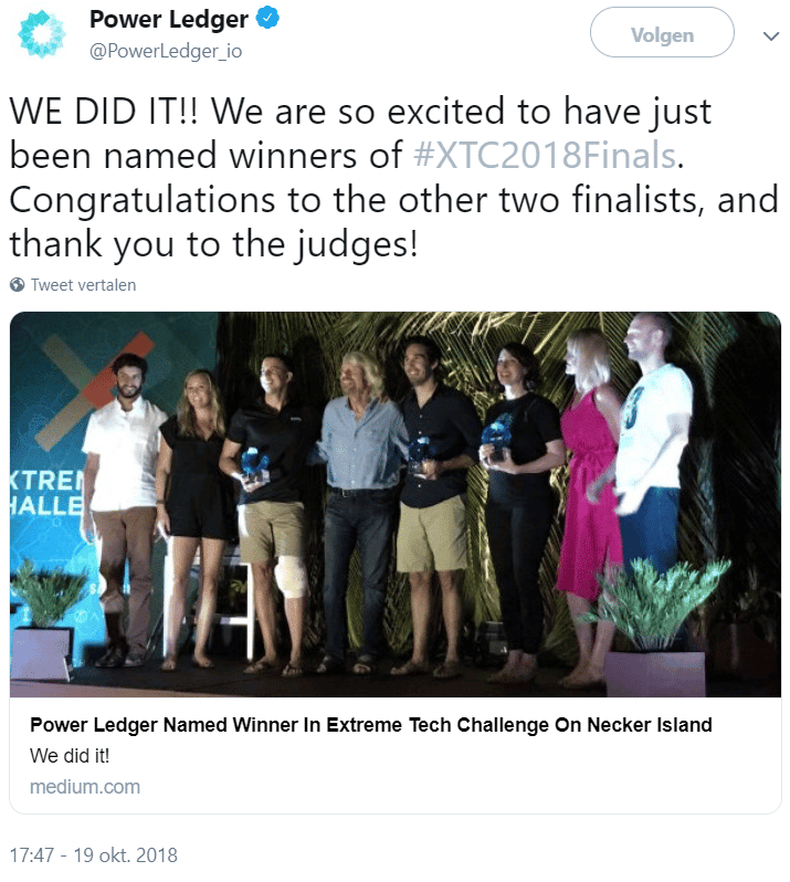 power ledger wins_richard branson startup challenge