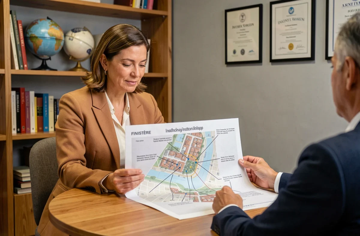 Conseillère Copilot Immo accompagnant un client dans l'élaboration d'une stratégie d'investissement locatif personnalisée